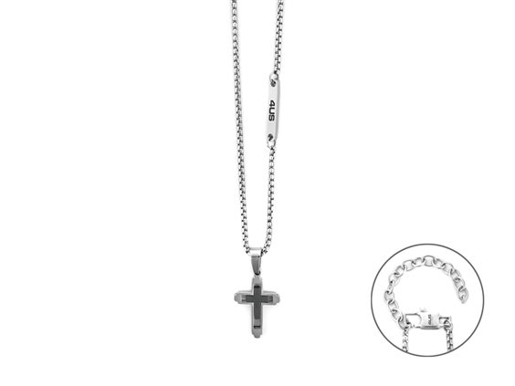 Collana 4US: Cesare Paciotti Uomo in Acciaio 4UCL8048 - 4UCL8048